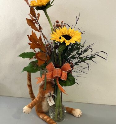 Sunflower Purr-fect Bouquet