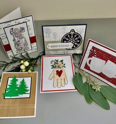 Inked with Love Christmas Card