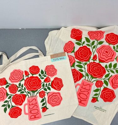 Roses Tote Bag or Roses Dish Tea Towel