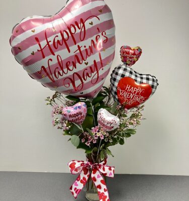 Air-filled Mylar Balloon - Valentine's Day